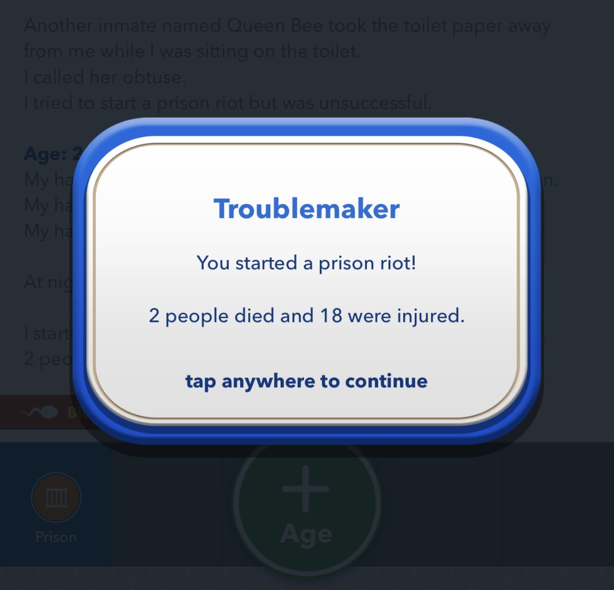 BitLife: Deployment and Prison Riot Mini-Game Guide | WP Mobile Game Guides